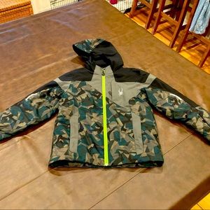SPYDER Chamber Ski Jacket (Youth/boys) camo